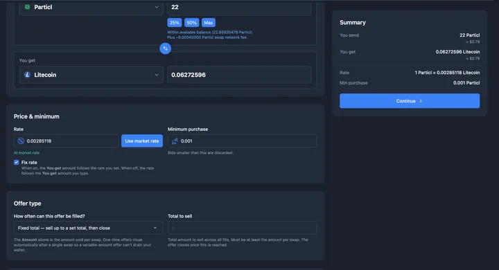 GUI 4.0.0 - New offers flow